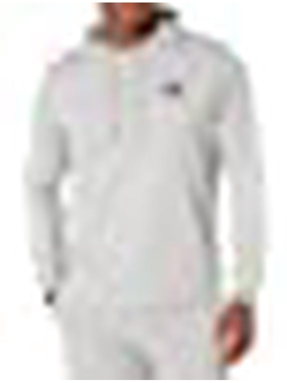 , Mens, Small Logo Single Jersey Hoodie, Medium Grey Heather, Small