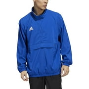 Adidas Mens Stadium 1/4 Zip Woven Long Sleeve HE7269 Team Royal Blue 2XL
