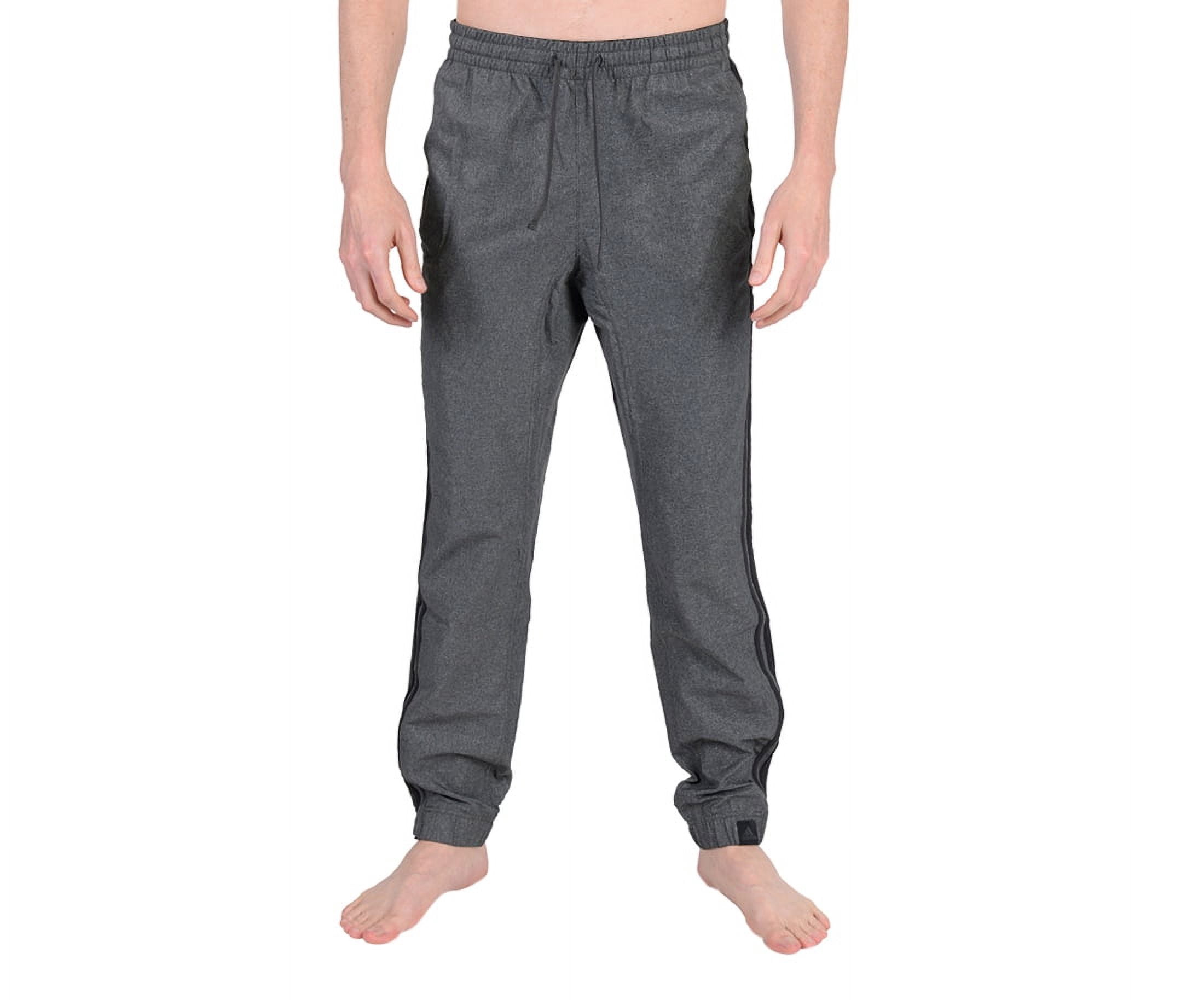 Adidas Mens Standard 1 Original Woven Pant Dark Grey M, Color: Dark Grey/Black