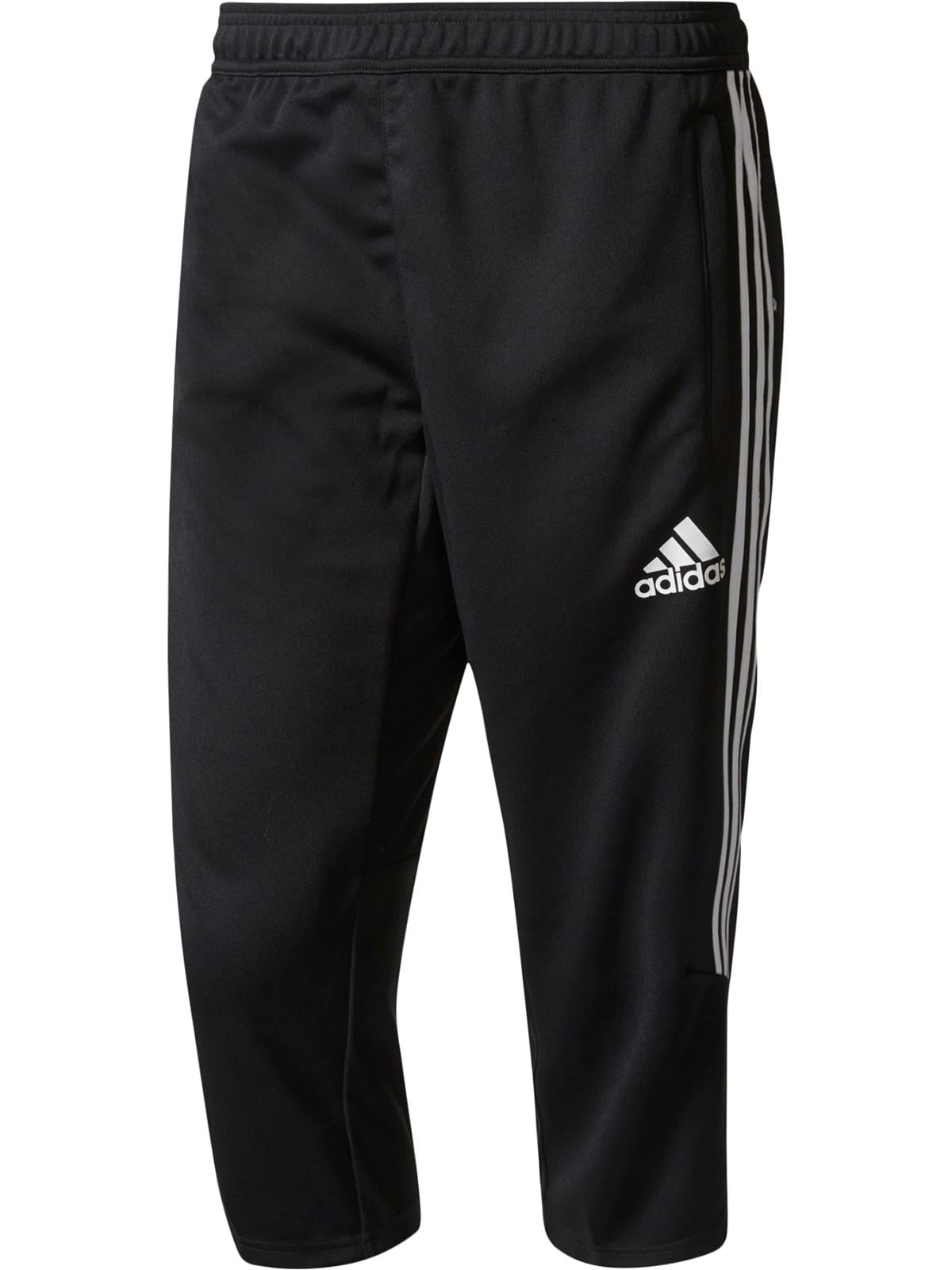 Adidas Mens Tiro 17 3 4 Cropped Athletic Pants Black 2XL Walmart