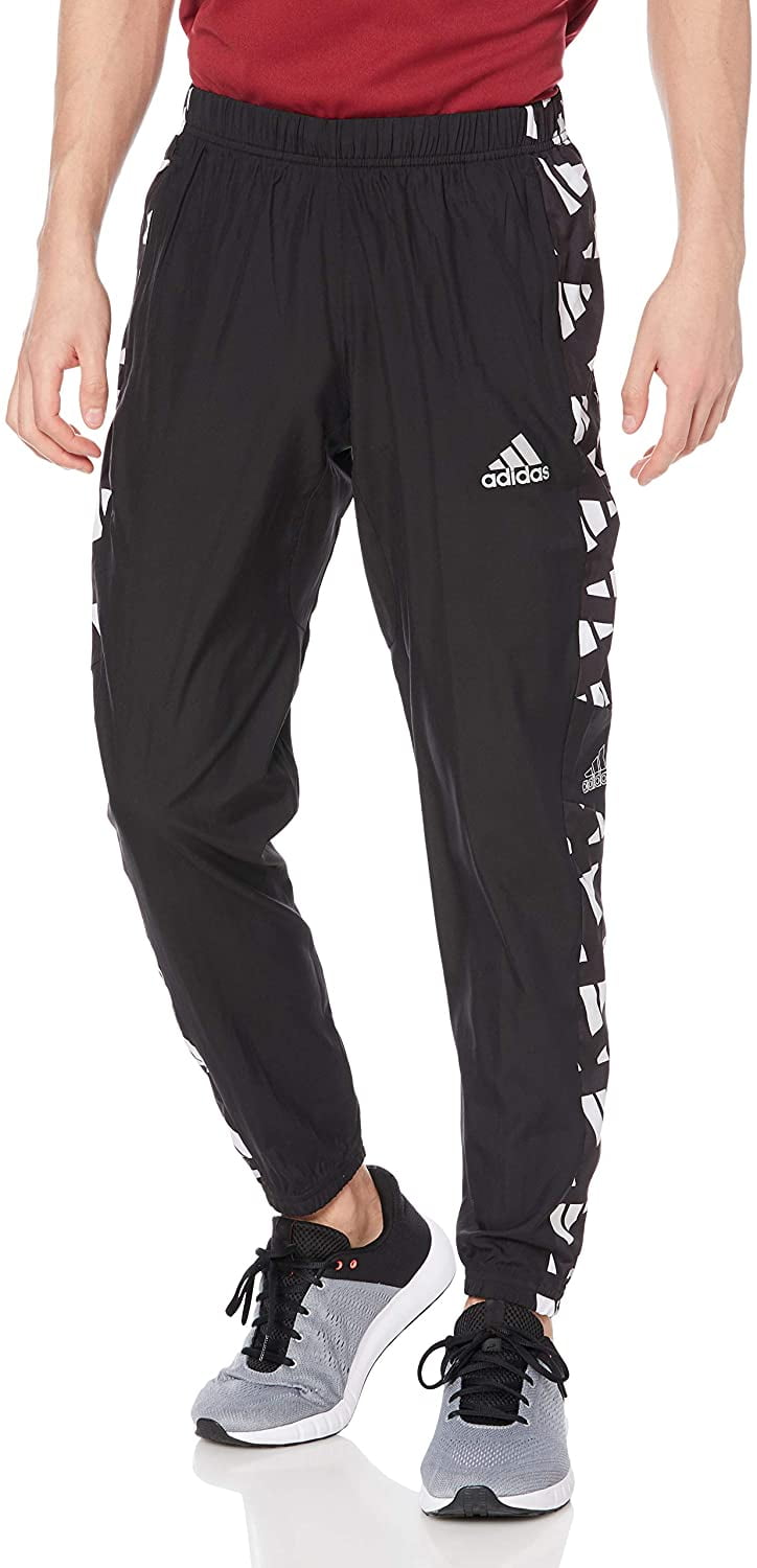 Adidas Mens Track Pants Small Own The Run Astro Jogger Black S 