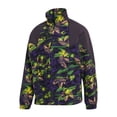 thumbnail image 1 of Adidas Mens Trefoil Polarfleece Print Full Zip Sweatshirt (Xsmall, Multi), 1 of 2