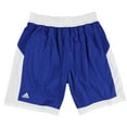 thumbnail image 1 of Adidas Mens Two Tone Basketball Athletic Workout Shorts, Blue, X-Large, 1 of 2