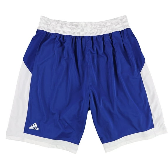 Adidas Mens Two Tone Basketball Athletic Workout Shorts, Blue, X-Large