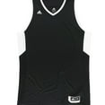 thumbnail image 1 of Adidas Mens Two Tone Jersey, Black, XX-Large, 1 of 2