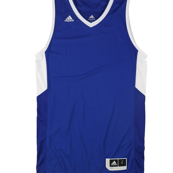 Adidas Mens Two Tone Jersey, Blue, XX-Large