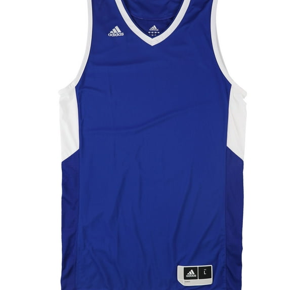 Adidas Mens Two Tone Jersey, Blue, XX-Large