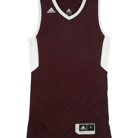 Adidas Mens Two Tone Jersey, Red, Medium