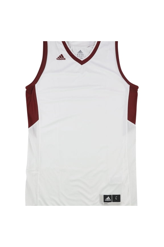 Mens Two Tone Jersey, White, X-Large