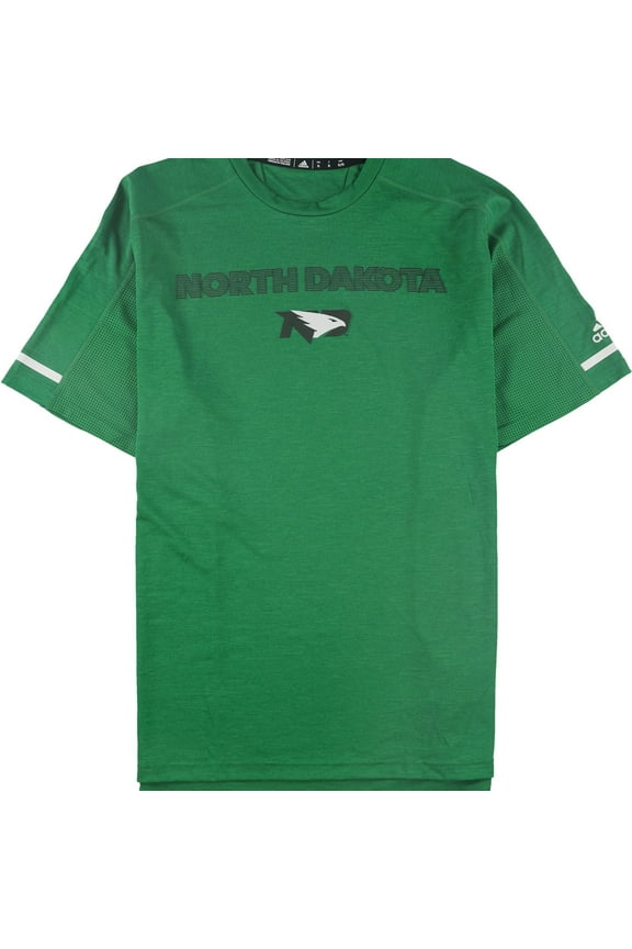 Mens University Of North Dakota Graphic T-Shirt, Green, Medium