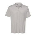 thumbnail image 1 of Adidas Golf Men's Lifetsyle Heather Polo Golf Shirt, 3X-Large Mid Grey Melange -, 1 of 3