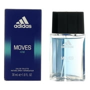 Adidas Moves By Adidas For Men, Eau De Toilette Spray, 1-Ounce Bottle