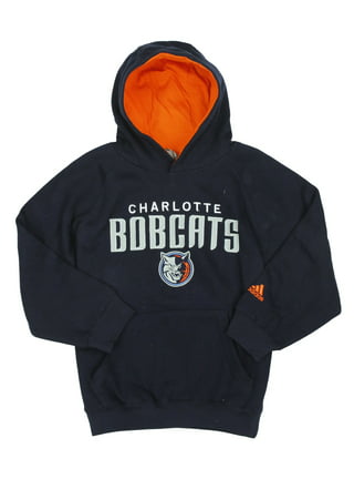2013-14 Charlotte Bobcats Team Issued Navy Travel Zip Up Hoodie Sweatshirt  4XL 9