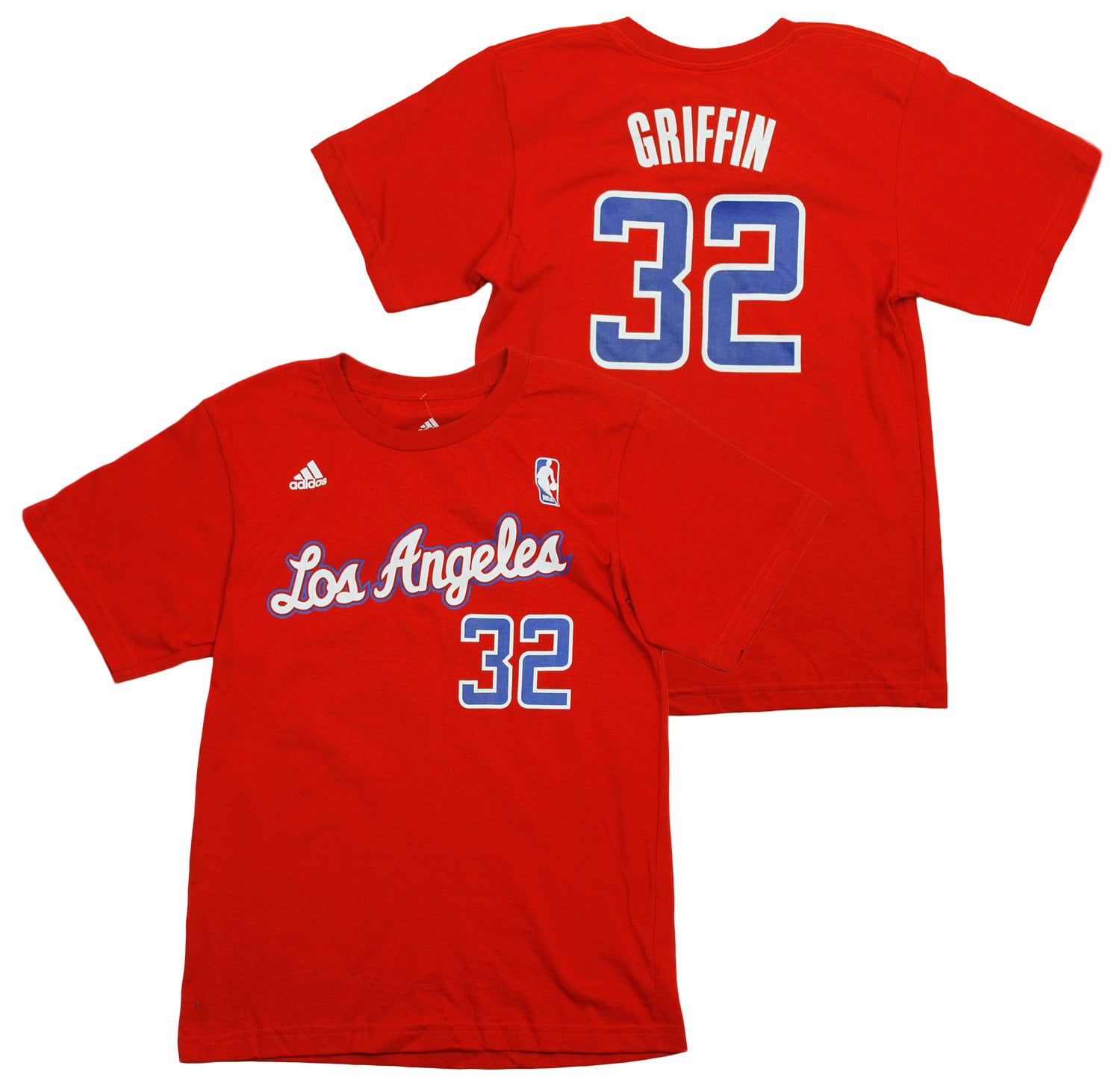 Blake Griffin Los Angeles Clippers ADIDAS Player T-Shirt *PERFECT Condition*