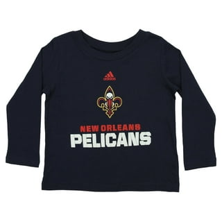 Gen 2 Youth New Orleans Pelicans Shooter Quarter Zip Jacket Navy Small