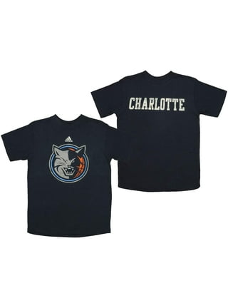 Adidas NBA Basketball Youth Charlotte Bobcats Practice Tee Shirt, Gray