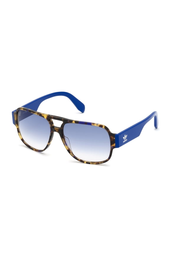 OR0006 Full Rim Aviator Colored Havana / Gradient Blue Sunglasses