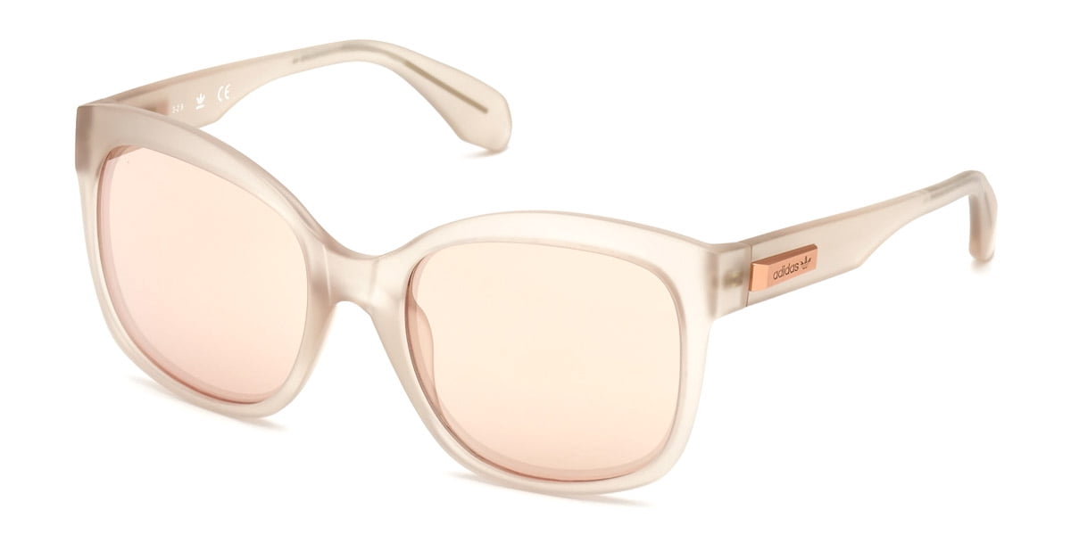 Authentic, adidas Pink Round Sunglasses with black accents & mirrored Lenses Adidas Sport Kaphiros SP0122 26Z - Sunglasses for Men  main image 3