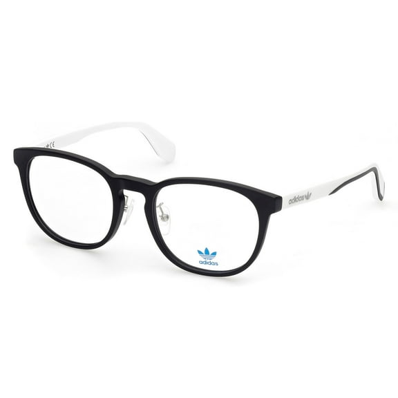 Adidas OR5014-H Full Rim Round Matte Black Eyeglasses