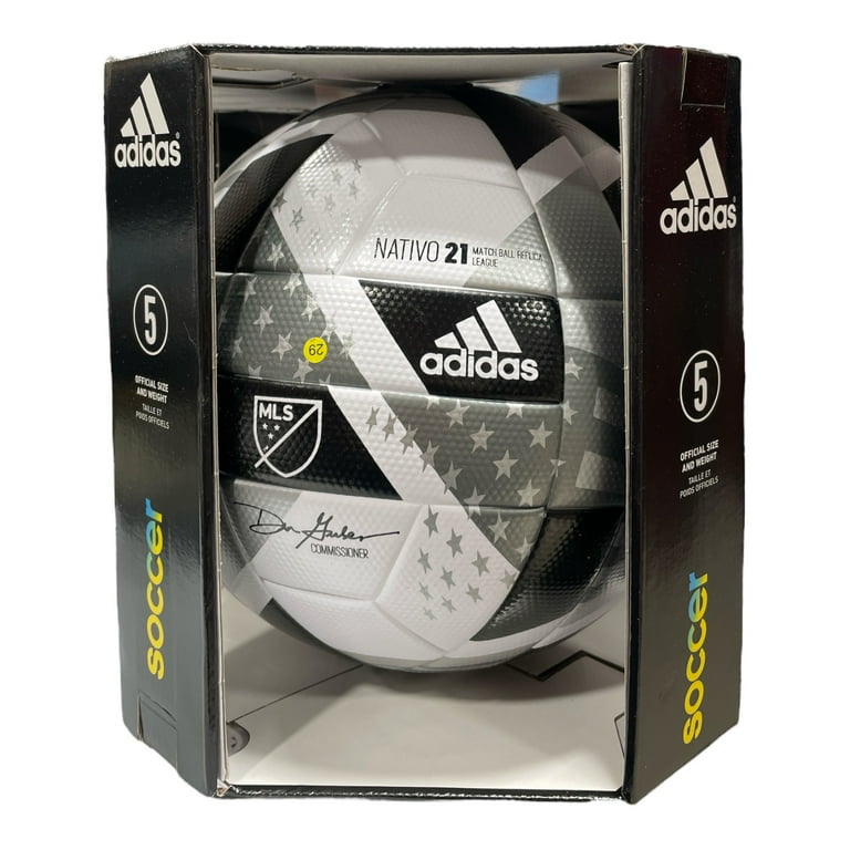 Adidas Official Size & Weight MLS NFHS League Soccer Ball, Size 5