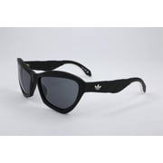 Adidas OR0095 02A 59mm Geometric Sunglasses Unisex Matte Black