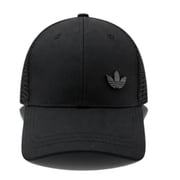 Adidas Originals Black Mesh Trucker Cap Adjustable Snapback Hat for Men & Women