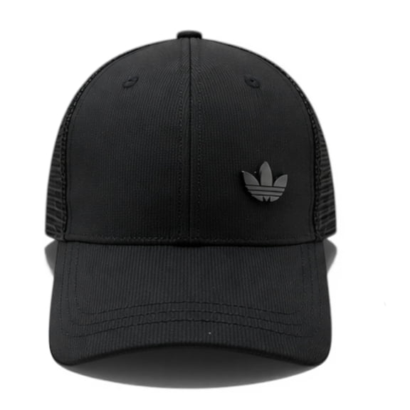 Adidas Originals Black Mesh Trucker Cap Adjustable Snapback Hat for Men & Women