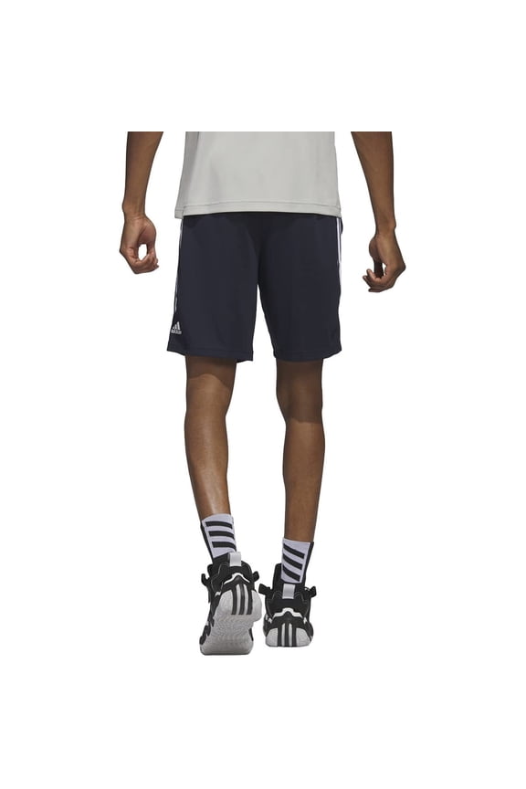 Originals Men's Legends 3-Stripes Basketball Shorts, Ink/White, Large 7"