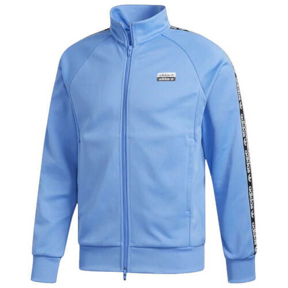 Adidas Originals Men's Reveal Your Voice Taped Jacket Real Blue FP9053 - image 1 of 2