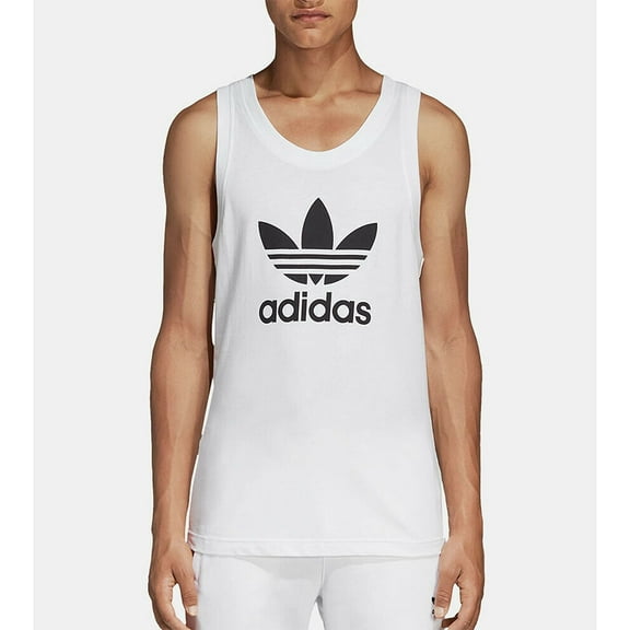 Adidas Originals Men's Trefoil Tank Top DV1508 White/Black