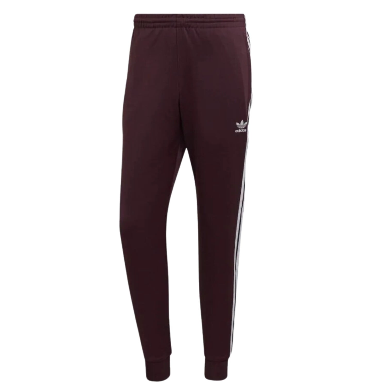 adidas sst track pants maroon