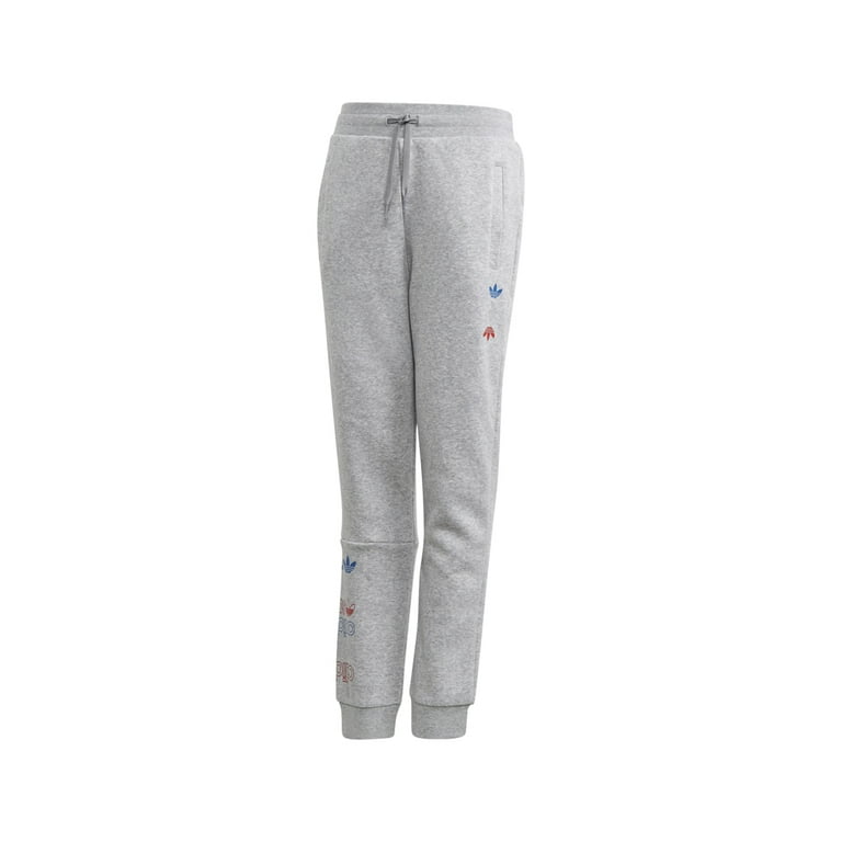 Adidas Originals Space Tech Jogger Girls Sweatpants Size L Color Medium Grey Heather
