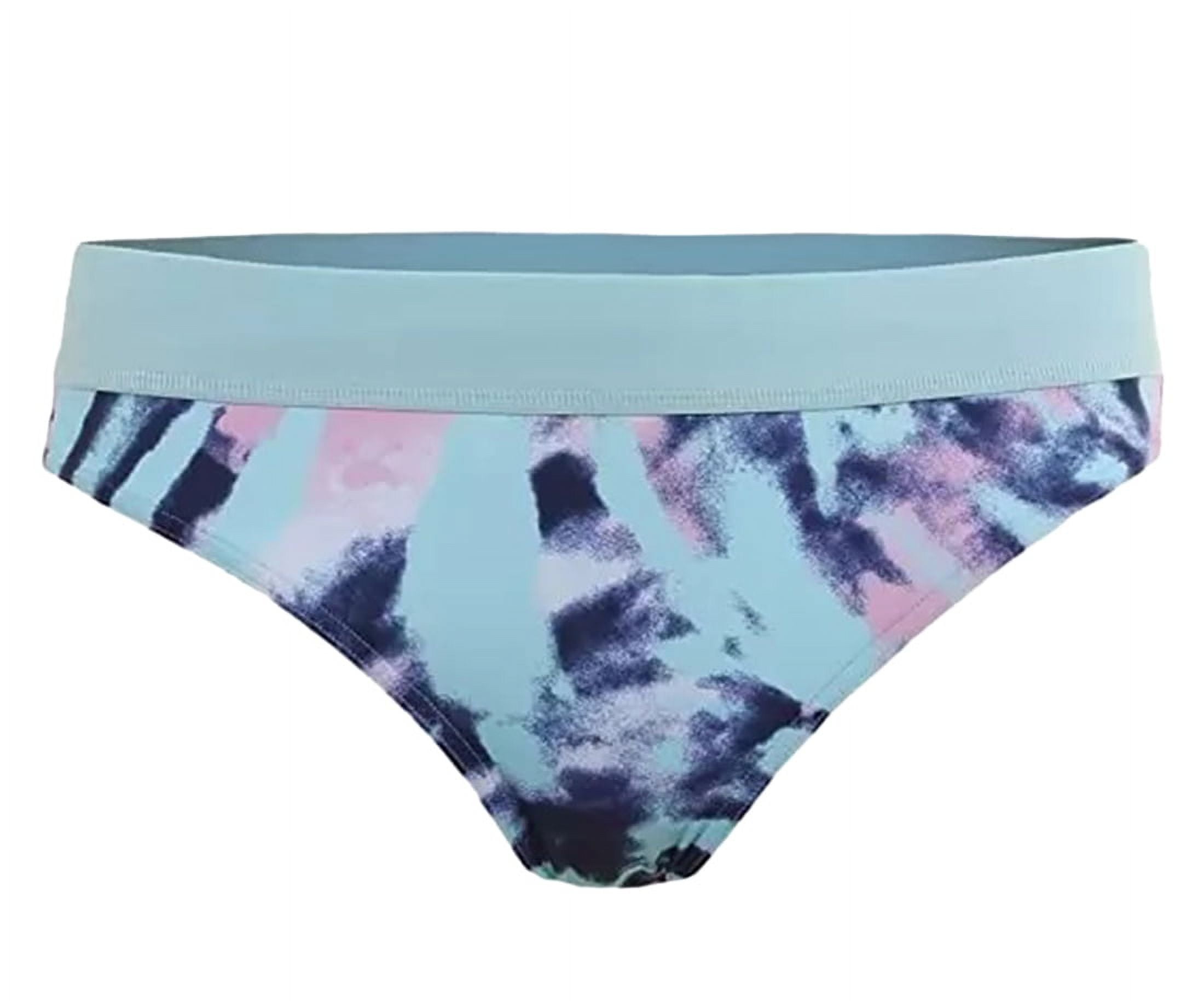 Adidas Originals Tie Dye Swim Bottoms Womens Swimwear Size Xl Color Blue Multi