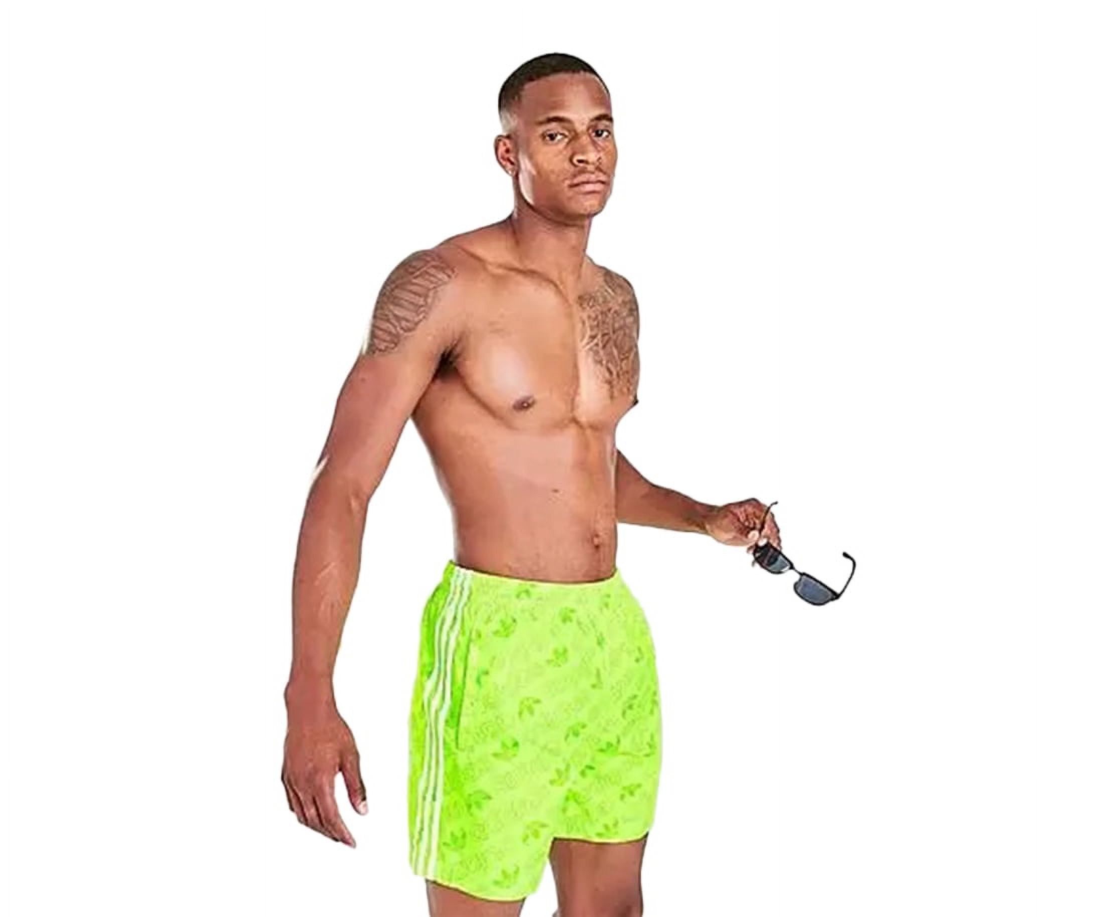 Adidas trefoil swim shorts on sale