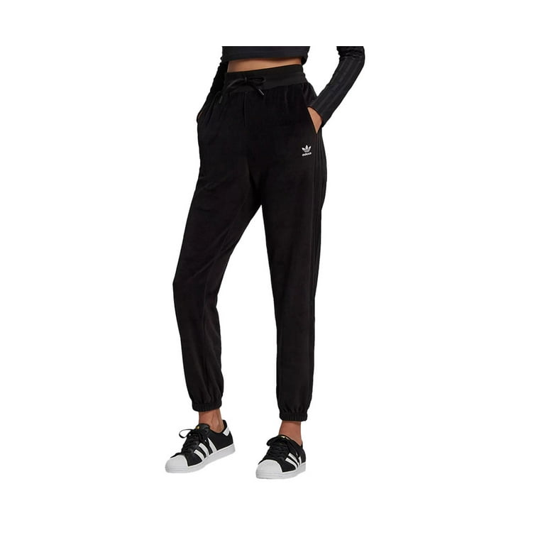Adidas Originals Velour Jogger Womens Active Pants Size XS Color Black Walmart