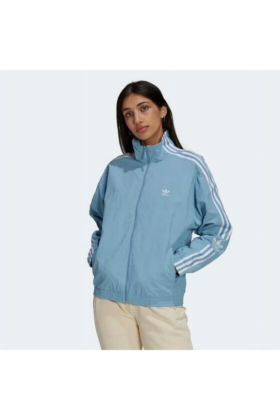 Originals Women's Adicolor Classics Lock-Up Track Jacket Ambient Sky H20541