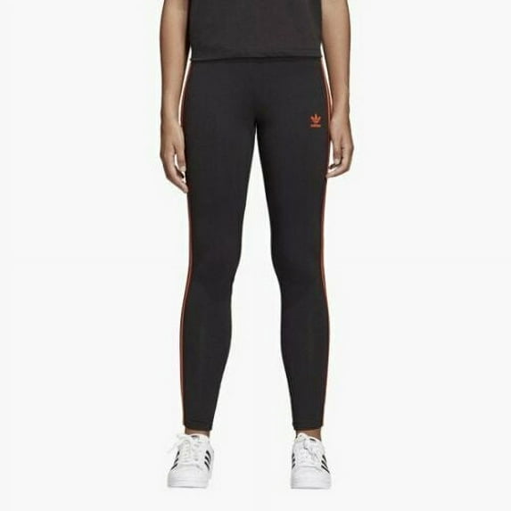 Adidas Originals Women's Tennis Tights Black/Orange DX2012