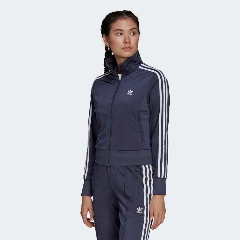 Adidas Womens Adicolor Firebird Track Jacket, Primeblue Polyester