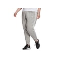 thumbnail image 1 of Adidas Plus Size Essentials Three Stripes Fleece Joggers Medium Grey Heatherwhite 3X, 1 of 4