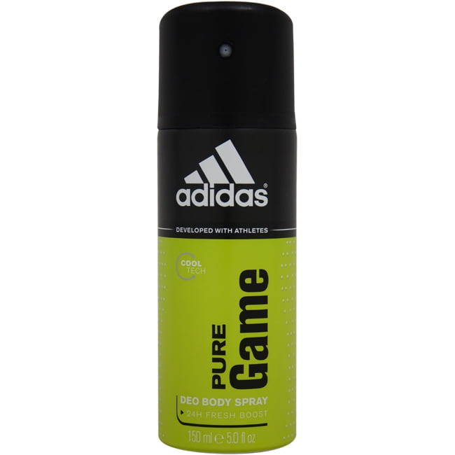 leer Absoluut Trouw Adidas Pure Game Deodorant Spray For Men 5 oz - Walmart.com