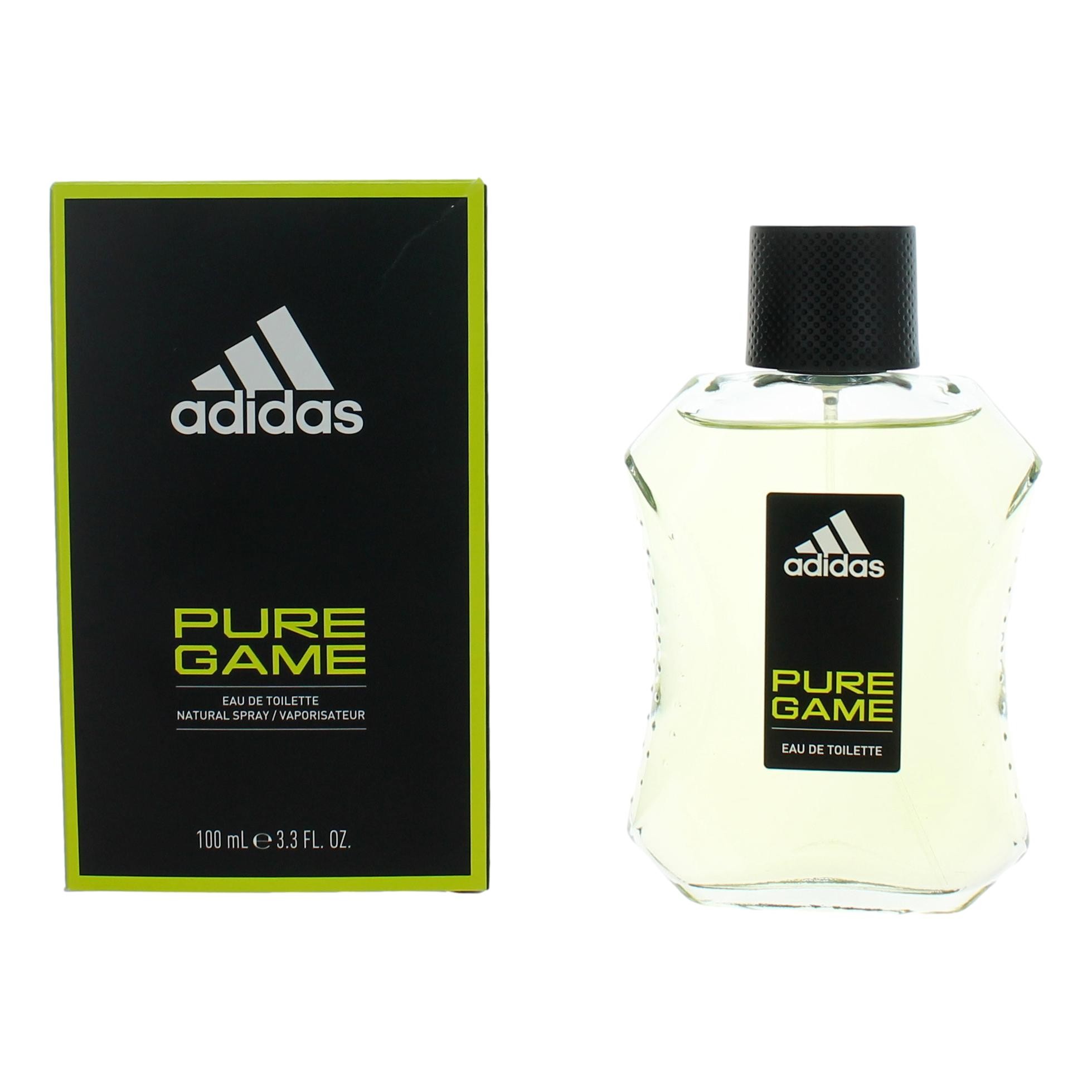 Adidas Pure Game Cologne For Men 3 4 Oz 100 Ml Eau De Toilette Spray Adidas Pure Game Cologne For Men 3 4 Oz 100 Ml Eau De Toilette Spray