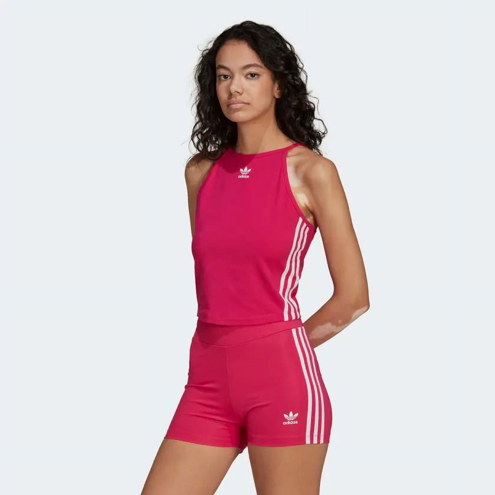 red adidas tank