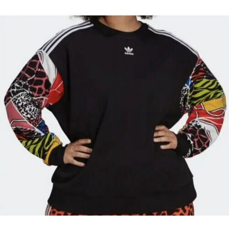 logo sweatshirt adidas originals sweater black