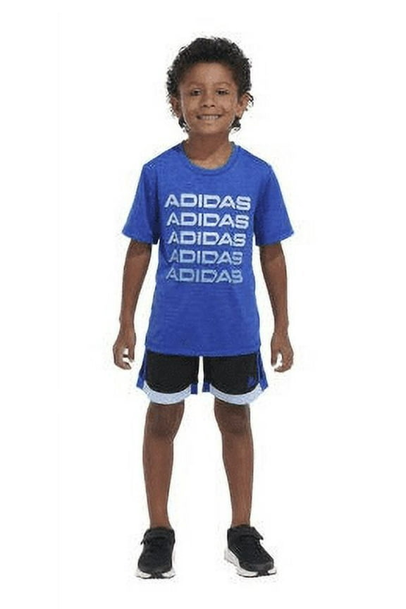 SEMI LUCID BLUE Little Boys 2-pc. Short Set, US 5