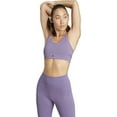 thumbnail image 1 of Adidas SHADOW VIOLET CoreFlow Luxe Studio Medium-Support Bra, US Medium, 1 of 4
