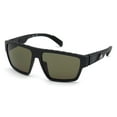 thumbnail image 1 of Adidas SP0008 Full Rim Rectangle Matte Black / Green Kolor Up (Tm) Sunglasses, 1 of 2