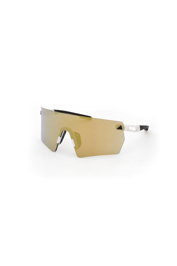 SP0098 21G Shield Sunglasses Unisex White
