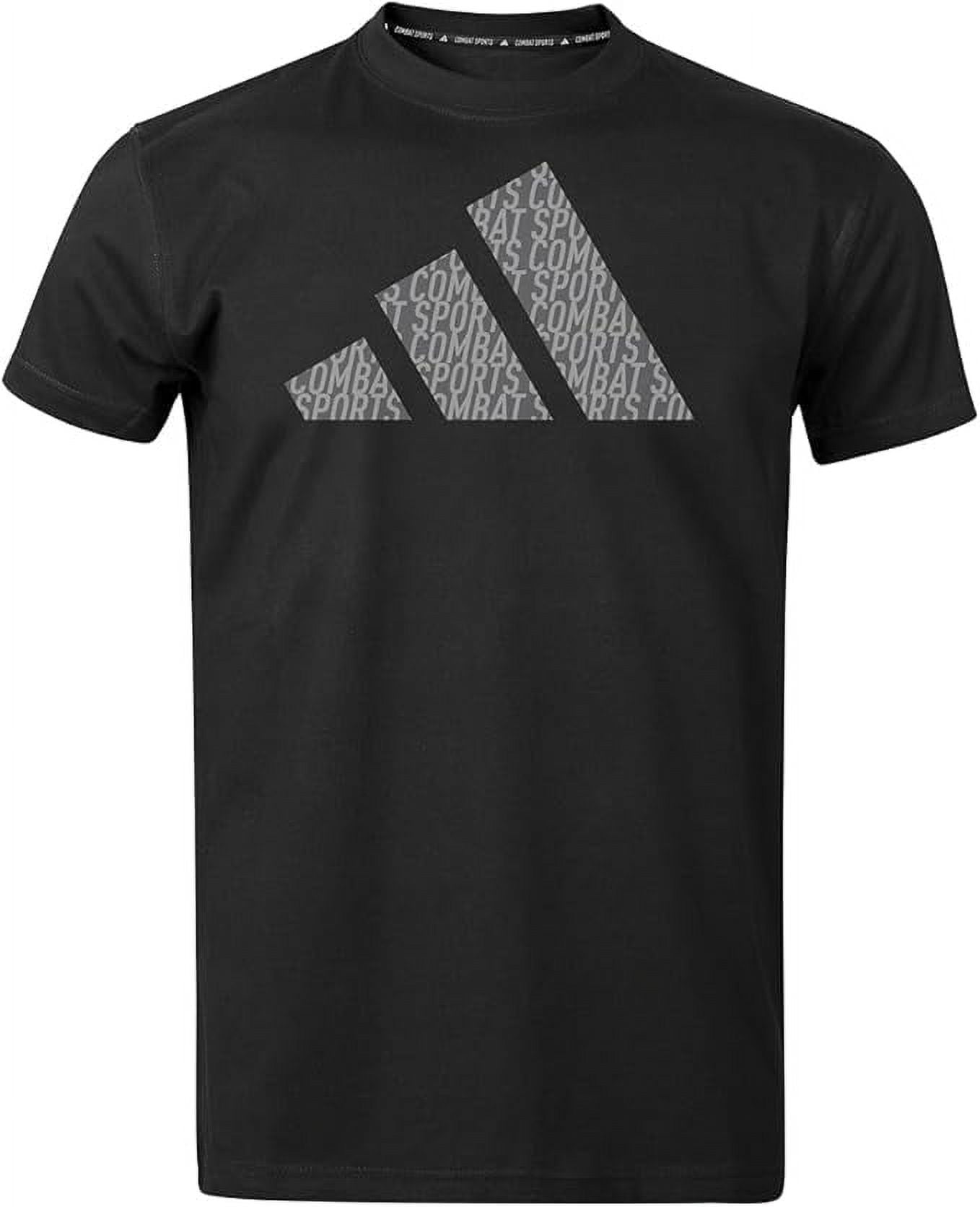 Adidas Short Sleeve Cotton T-Shirt - Unisex Graphic Tee, Workout and Everyday Wear