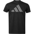 thumbnail image 1 of Adidas Short Sleeve Cotton T-Shirt - Unisex Graphic Tee, Workout and Everyday Wear, 1 of 4