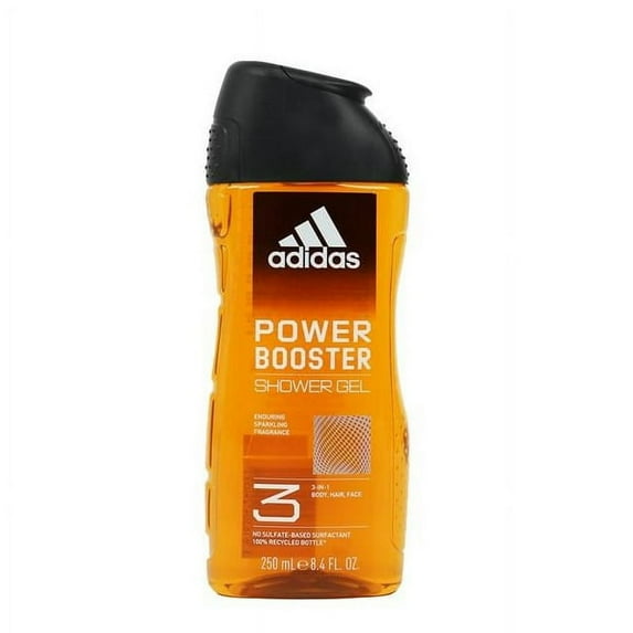 Adidas Shower Gel - Power Booster , 8.4 oz Shower Gel
